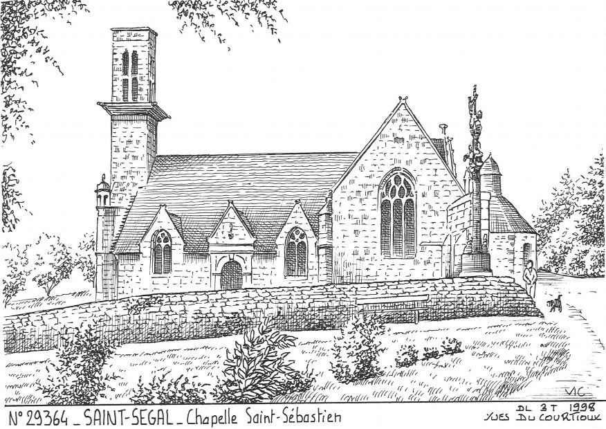 N 29364 - ST SEGAL - chapelle st sébastien